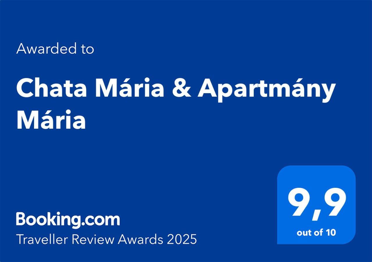 Chata Maria & Apartmany Maria Prosiek Экстерьер фото